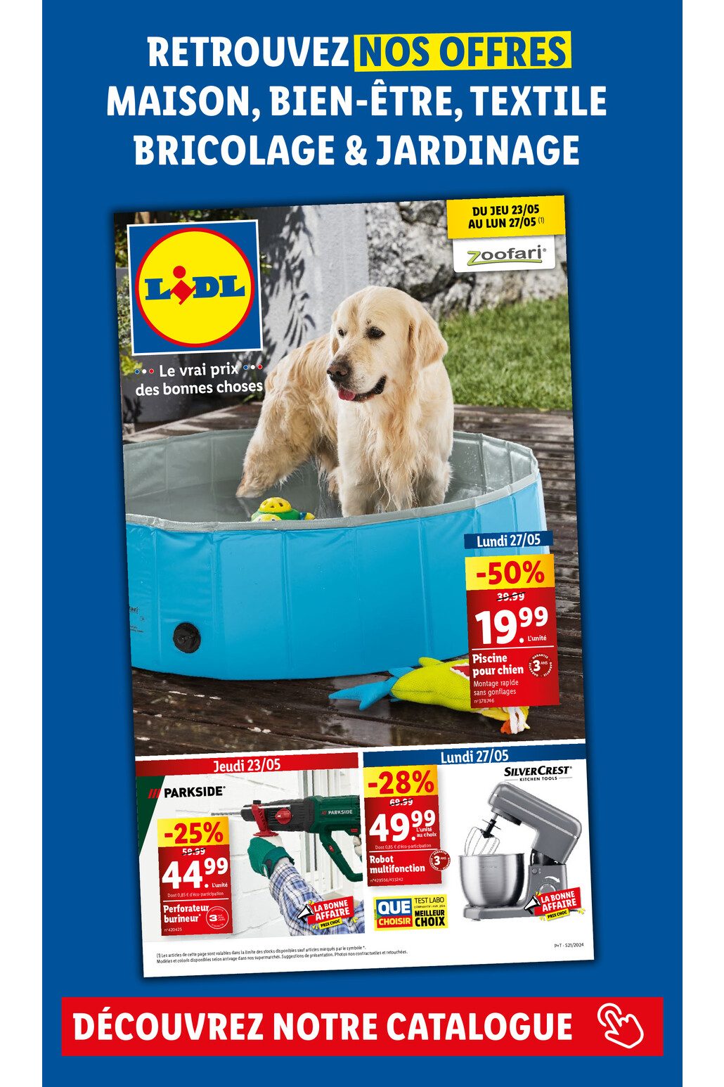 Catalogue Lidl - Valable du 20 mai au 26 mai