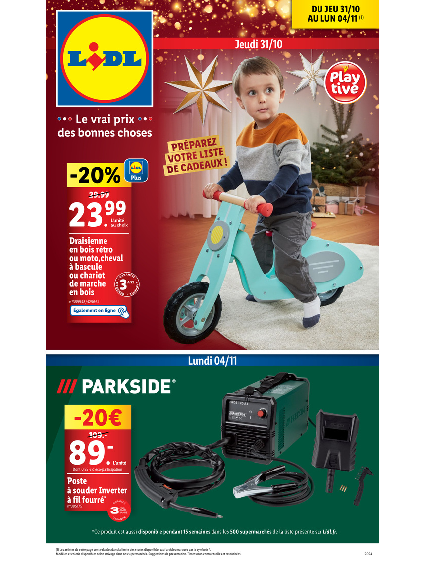 Image d'un catalogue lidl