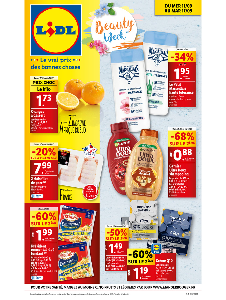 Image d'un catalogue Lidl