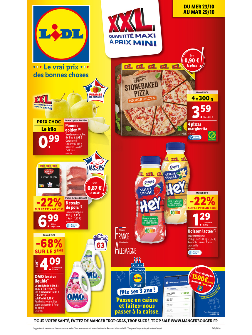 Image d'un catalogue lidl