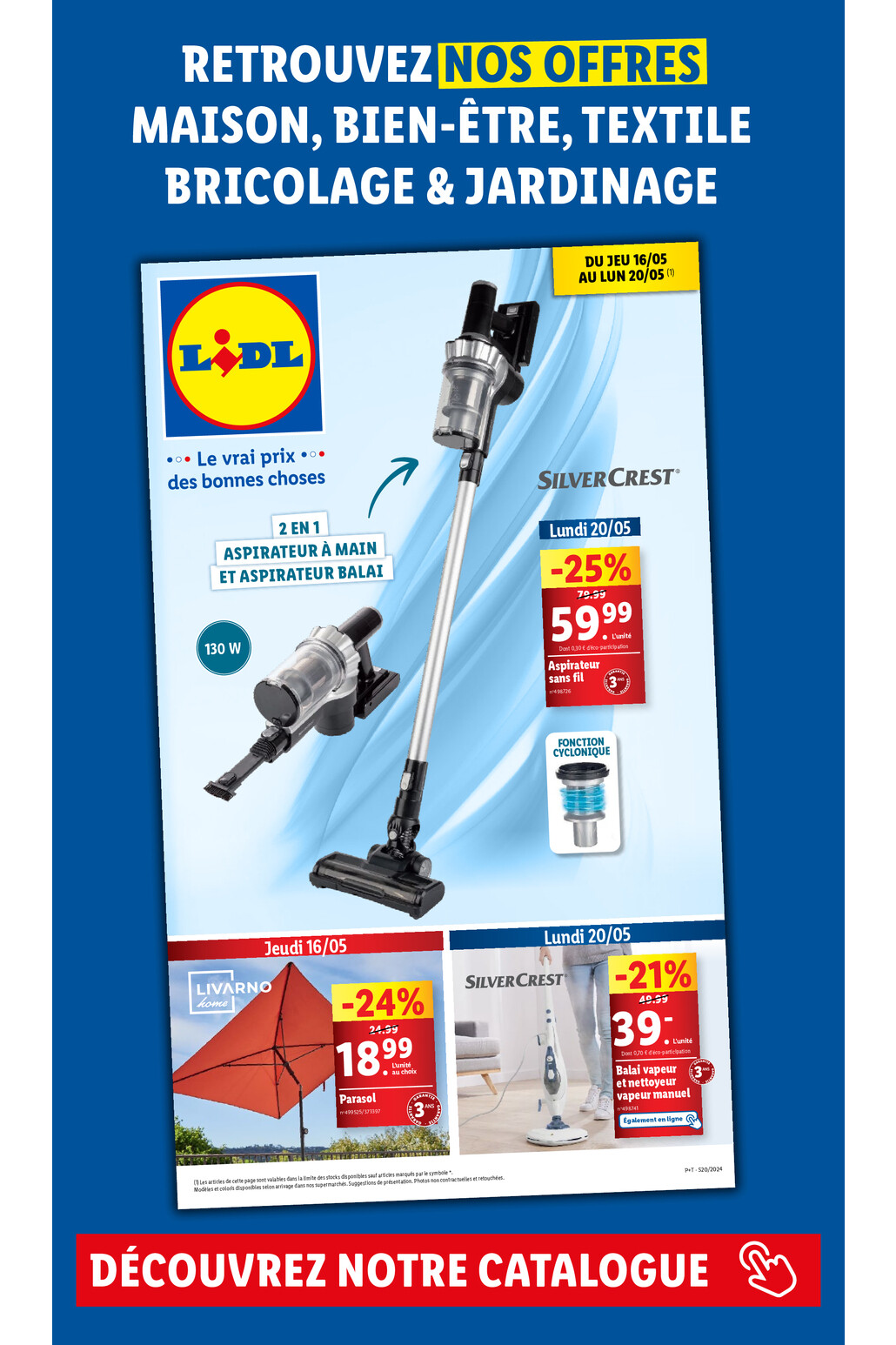 Catalogue Lidl - Valable du 13 mai au 19 mai