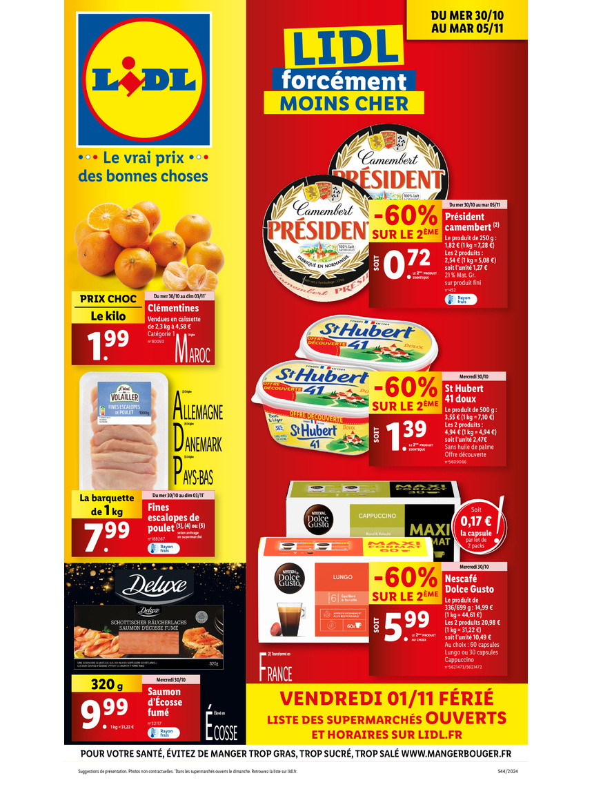 Image d'un catalogue lidl